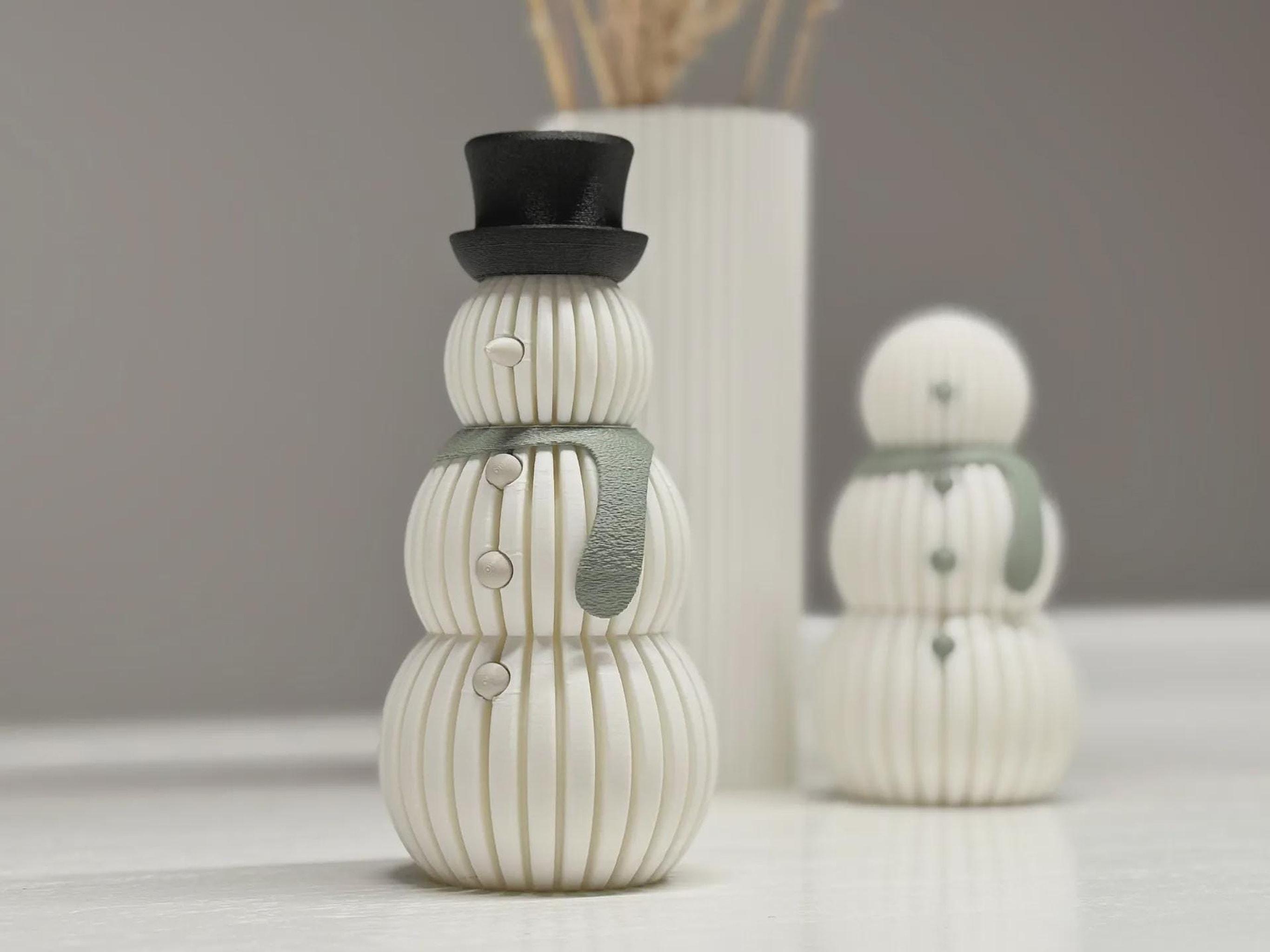 Ribbed Snowman Christmas Decor – photo 10